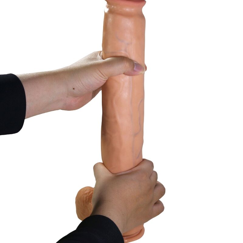 Pretty Love-Rael Dildo Realistisch Flexibel 40 cm Braun · Sextoys (Bild 6)