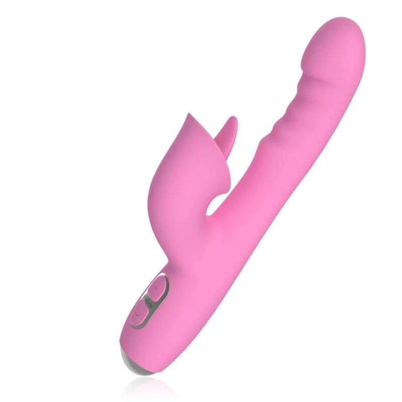 Nalone-T-May Vibrator Kaninchen mit Schub und Schwingen Rosa · Vibratoren (Bild 5)