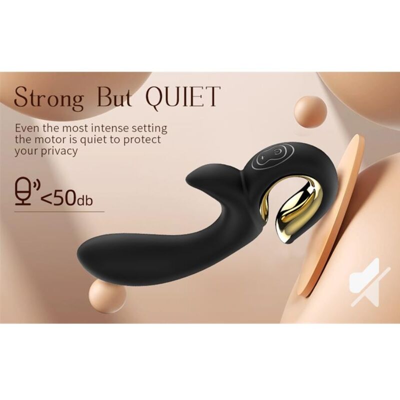 Nalone-Lulu Vibrator Kaninchen mit Spinta Schwarz · Vibratoren (Bild 9)