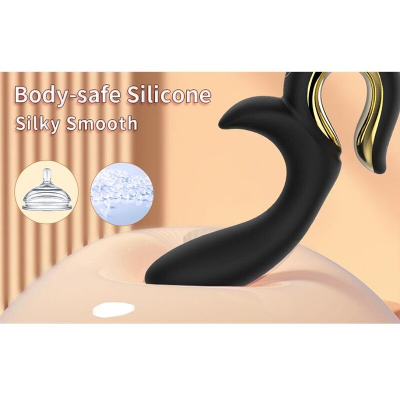 Nalone-Lulu Vibrator Kaninchen mit Spinta Schwarz · Vibratoren (Bild 10)