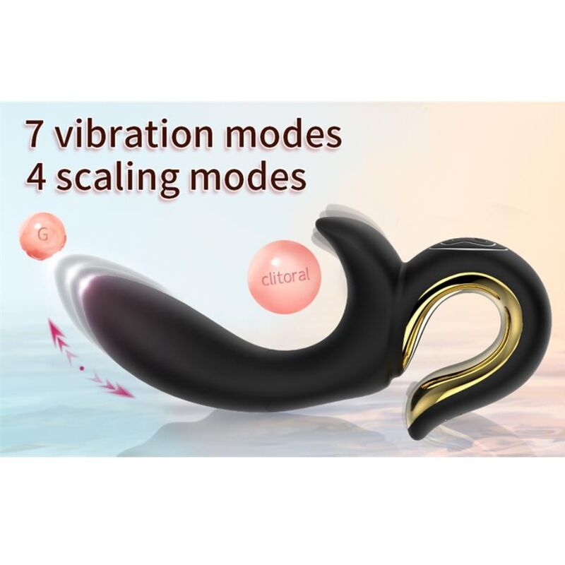 Nalone-Lulu Vibrator Kaninchen mit Spinta Schwarz · Vibratoren (Bild 7)
