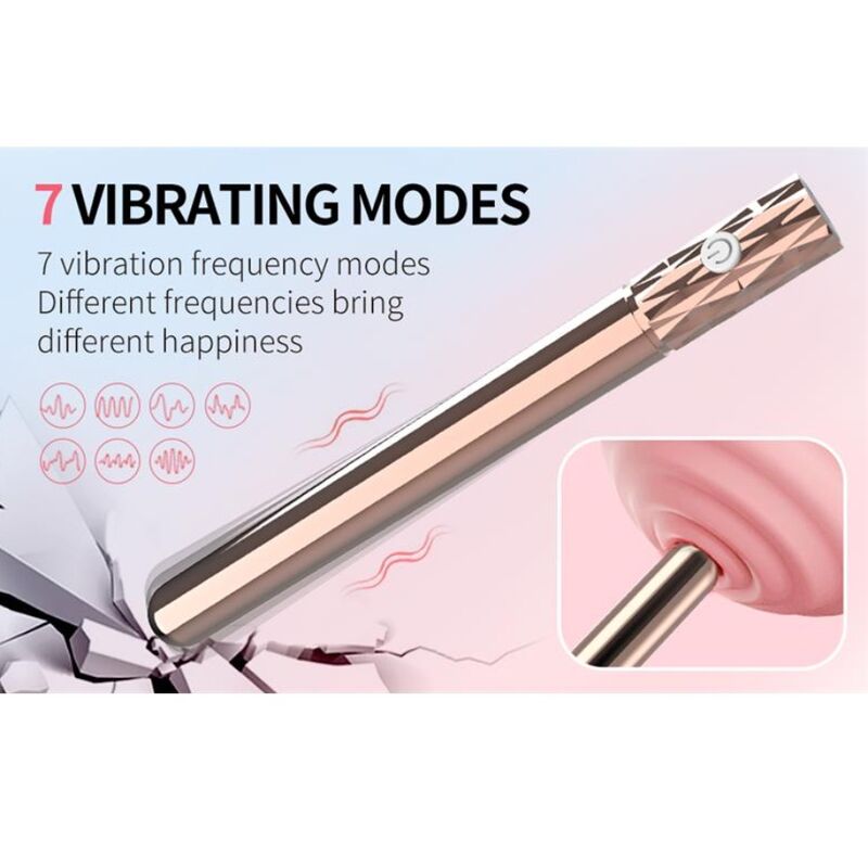Nalone-Stimulator-Tia mit elektromagnetischen Impulsen Gold · Vibratoren (Bild 4)
