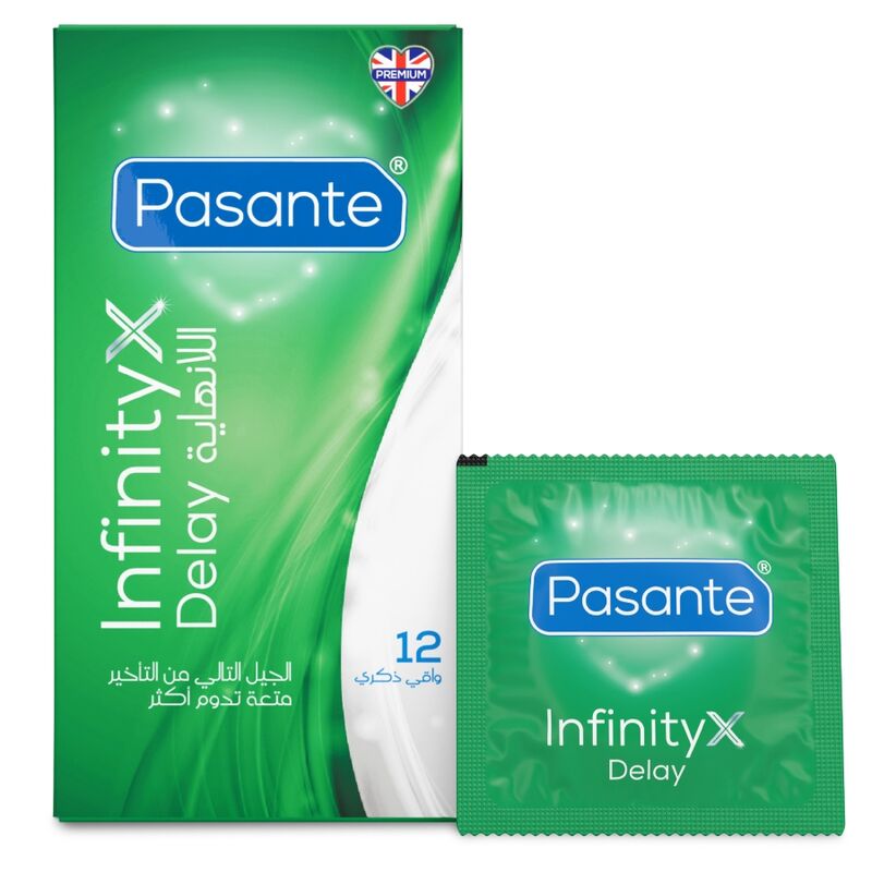 Pasante-Delay Infinity Verzögerungskondome 12 Stk.