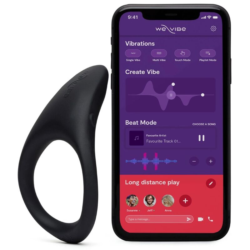 We-Vibe-Verge 2 Vibrator Ring für Penis mit Anwendung · Sextoys
