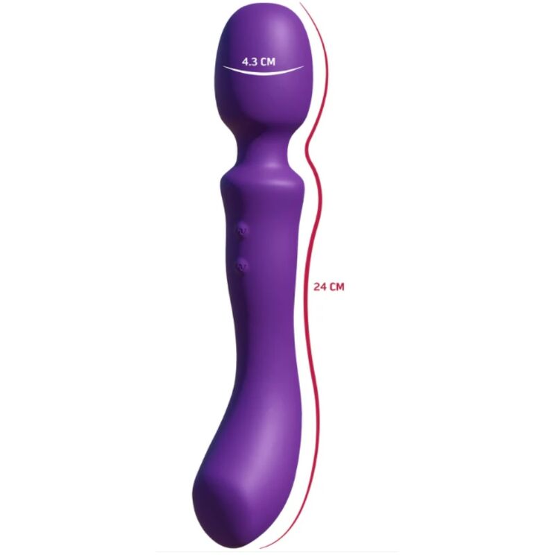 She.E.O-Wand Massage Vibrator an Zwei Lila-Kopf · Vibratoren (Bild 2)