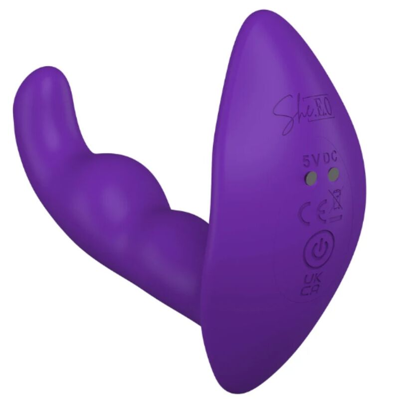 She.E.O-Stimulator rotierender Anal mit Fernbedienung Lila · Sextoys (Bild 2)