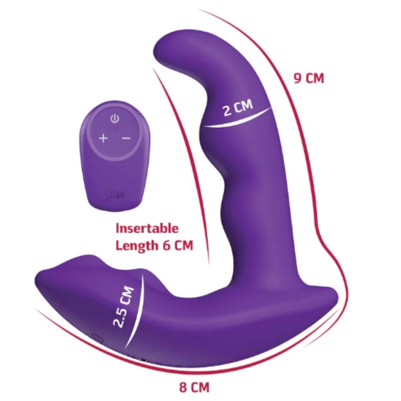 She.E.O-Stimulator rotierender Anal mit Fernbedienung Lila · Sextoys (Bild 3)