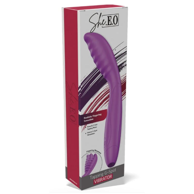 She.E.O-Vibrator G-Punkt mit Lila-Tapping · Vibratoren (Bild 3)