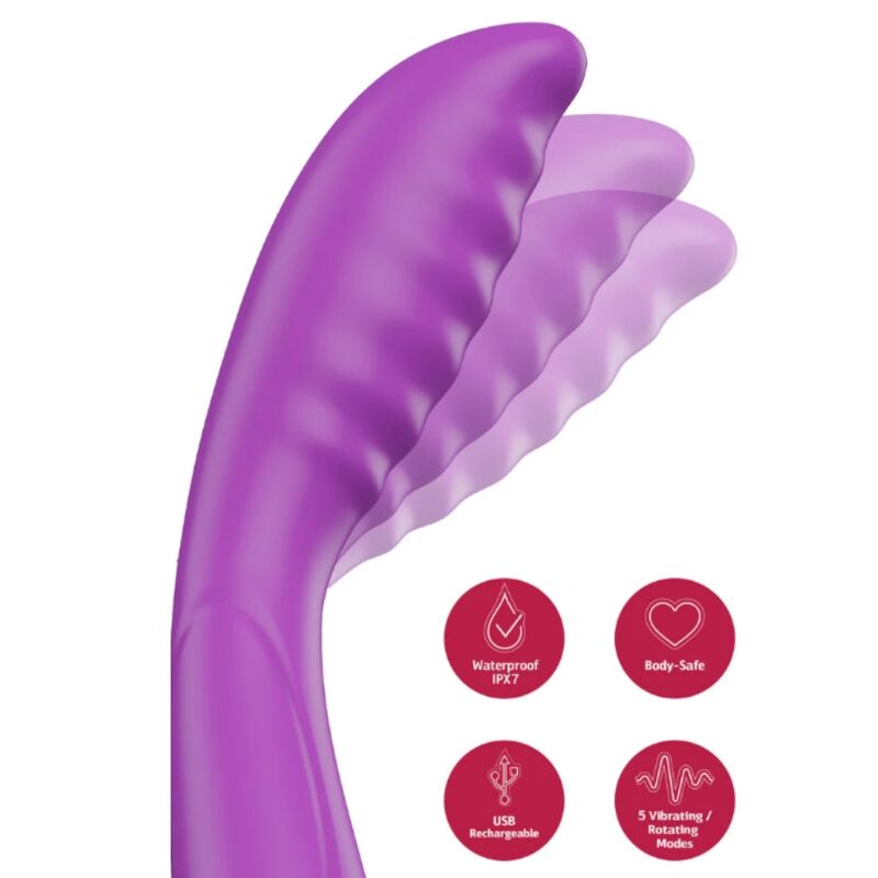 She.E.O-Vibrator G-Punkt mit Lila-Tapping · Vibratoren
