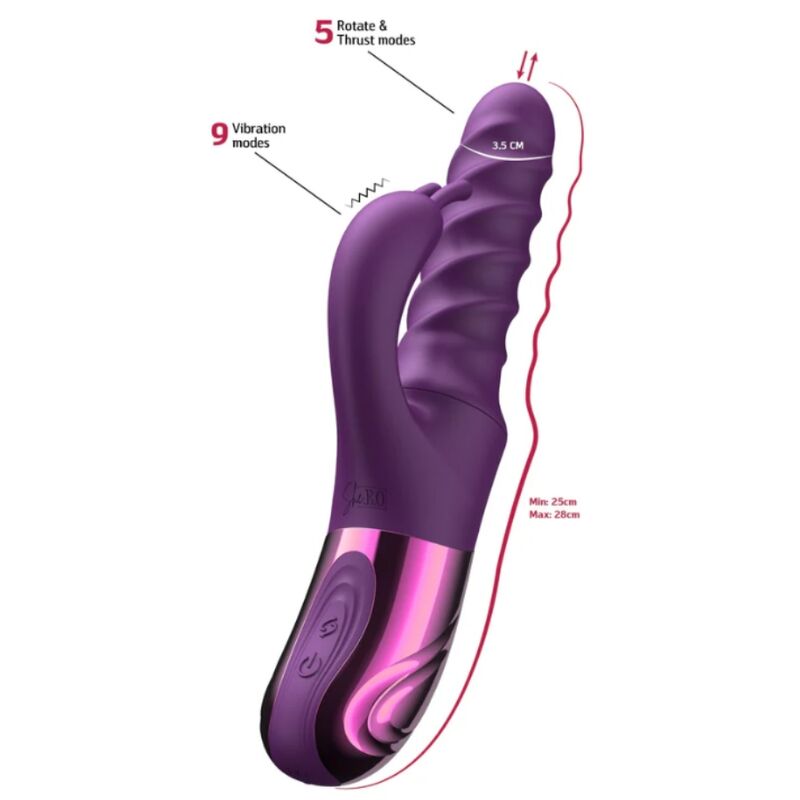 She.E.O-Vibrator Rabbit Swirl Lila · Vibratoren (Bild 4)
