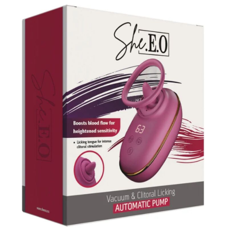 She.E.O-Stimulator Klitoris mit Suction und Licking-Effekt · Vibratoren (Bild 5)