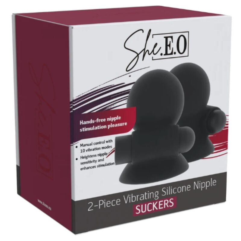 She.E.O-Vibrierende Pumpe für wiederaufladbare Brustwarzen · Vibratoren (Bild 2)