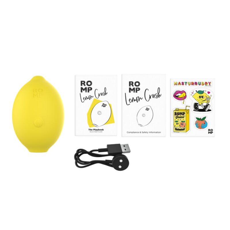 Romp-Zitrone drücken Stimulator Luftklitoris Gelb · Vibratoren (Bild 6)