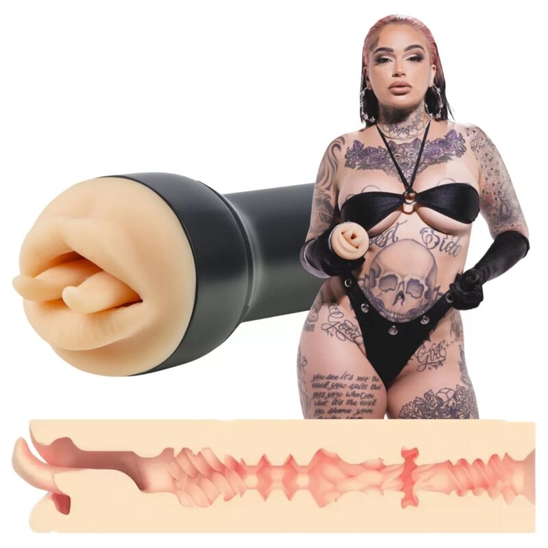 Kiiroo-Raven Mouth Masturbation Realistic Viper Tongue · Sextoys