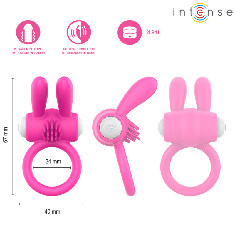 Intense-Hopps Ring Vibrator für Penis und Klitoris · Sextoys (Bild 4)