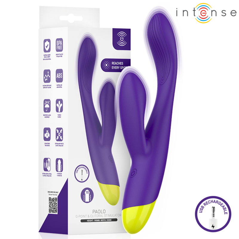 Intense-Paolo Rabbit Vibrator für G-Punkt und Klitoris