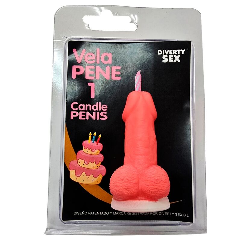 Diablo Picante-Peniskerze Cifra Rosa · Spiele & Geschenke