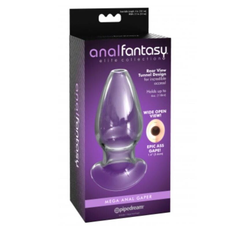 Anal Fantasy Elite-Mega Anal Gaper Analplug Transparent · Sextoys (Bild 3)