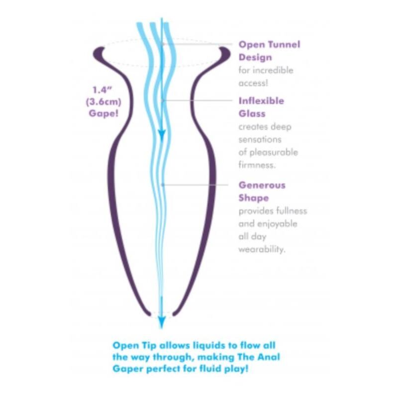 Anal Fantasy Elite-Mega Anal Gaper Analplug Transparent · Sextoys (Bild 2)