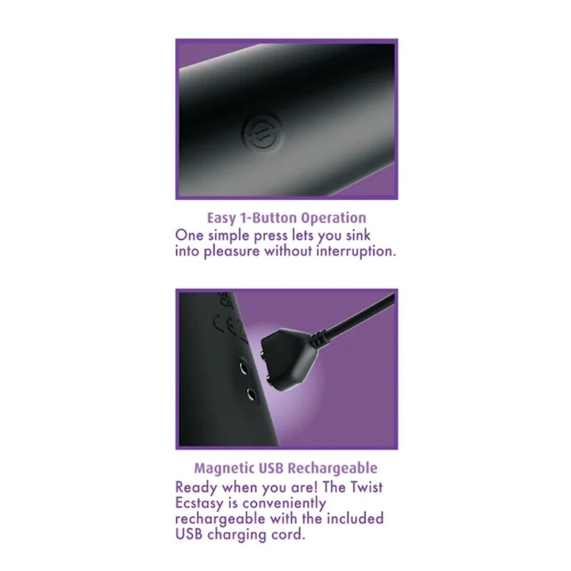 Anal Fantasy Elite-Twist Ecstasy Stimulator Rotative Anal · Sextoys (Bild 5)
