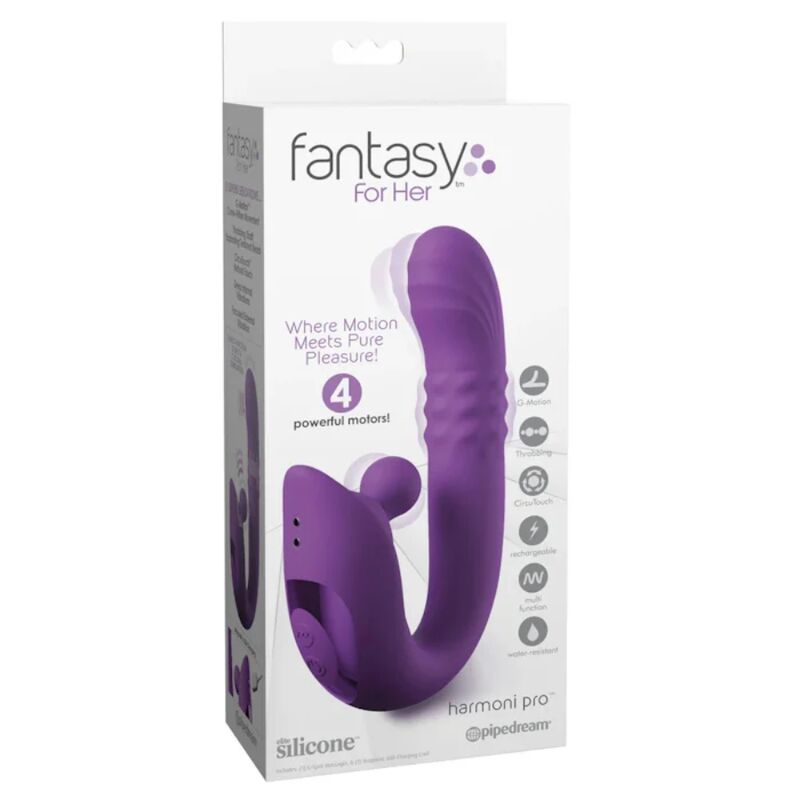 Fantasy For Her-Harmonie Pro Vibrator Rabbit Lila · Vibratoren (Bild 5)