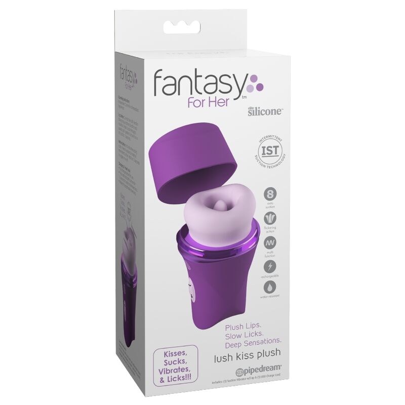 Fantasy For Her-Lush Kiss Stimulator Klitoris Mit Suction · Vibratoren (Bild 5)