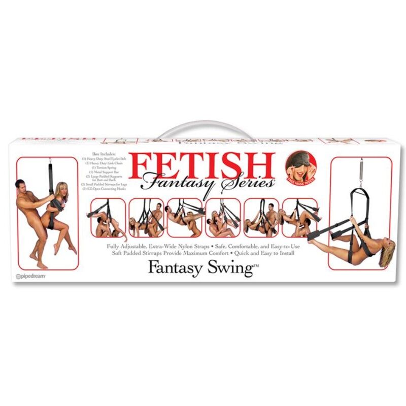 Fetish Fantasy Series-Sexuelle Schaukel Fantasy Swing Schwarz · Erotische Kissen (Bild 5)