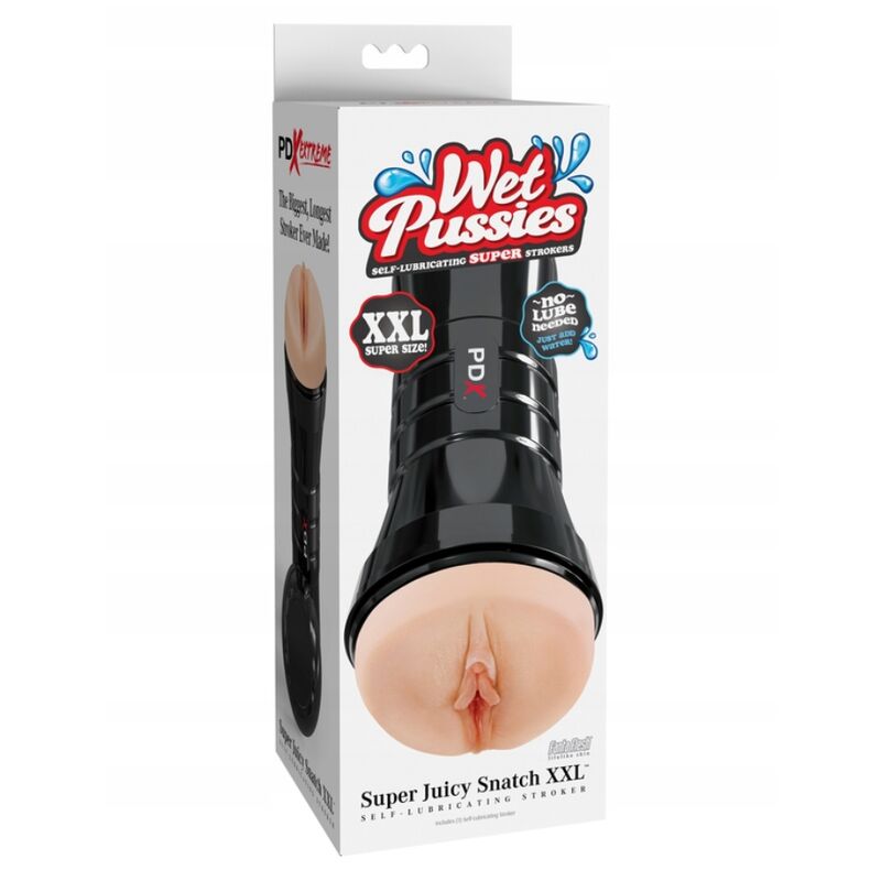 PDX Extreme-Super Juicy Snatch XXL Masturbator Light · Sextoys (Bild 3)