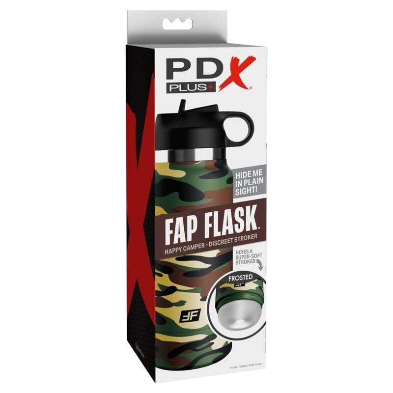 PDX Plus-Fap Flask Happy Camper Masturbation Diskret · Sextoys