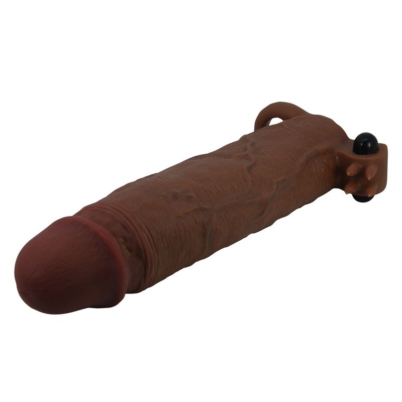 Pretty Love-Xerxes Penishülle Vibrator für Penis 22 cm Braun · Sextoys (Bild 8)