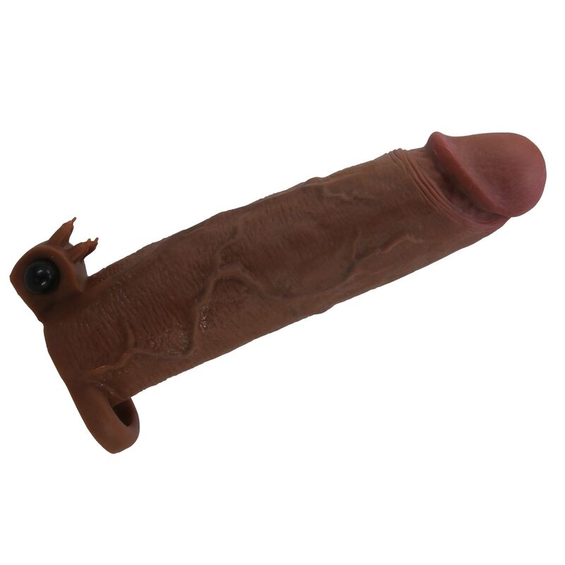Pretty Love-Xerxes Penishülle Vibrator für Penis 22 cm Braun · Sextoys (Bild 4)