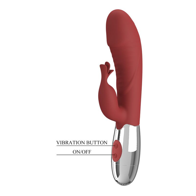 Pretty Love-Rosewood Vibrator Rabbit 30 Funktionen Rot · Vibratoren (Bild 6)