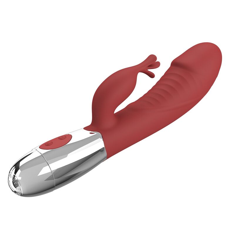 Pretty Love-Rosewood Vibrator Rabbit 30 Funktionen Rot · Vibratoren (Bild 9)