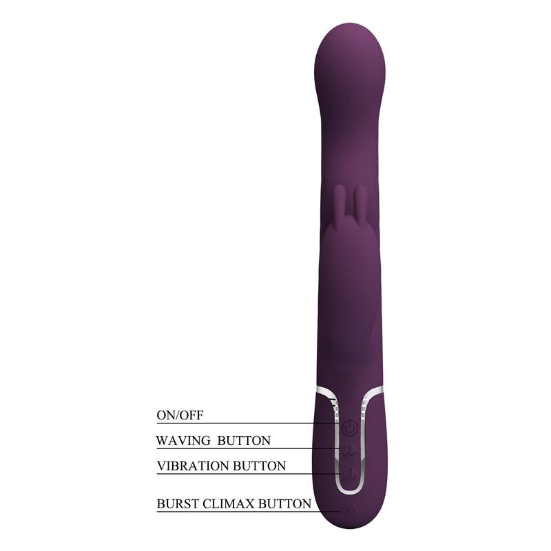 Pretty Love-Loursen Vibrator Kaninchen mit Lila Schub · Vibratoren (Bild 9)