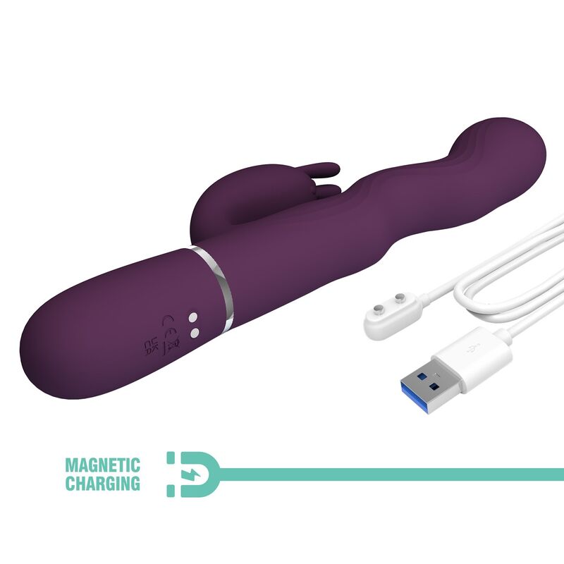 Pretty Love-Loursen Vibrator Kaninchen mit Lila Schub · Vibratoren (Bild 8)