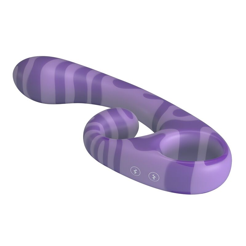 Pretty Love-Summer Vibrator Doppel mit Griff 19 cm Lila · Vibratoren (Bild 7)