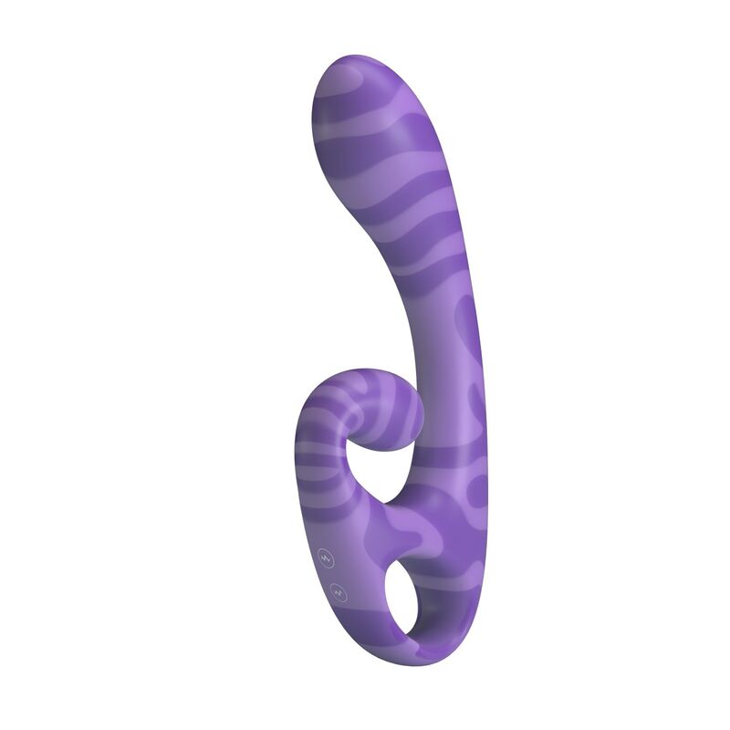 Pretty Love-Summer Vibrator Doppel mit Griff 19 cm Lila · Vibratoren (Bild 9)