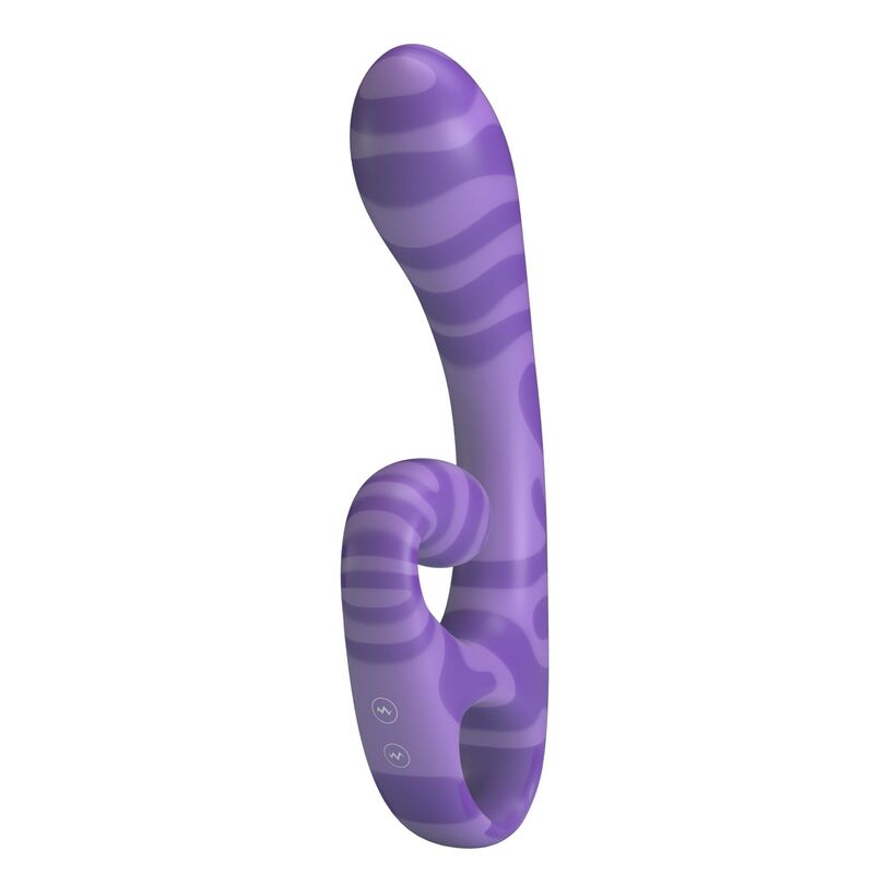 Pretty Love-Summer Vibrator Doppel mit Griff 19 cm Lila · Vibratoren (Bild 6)