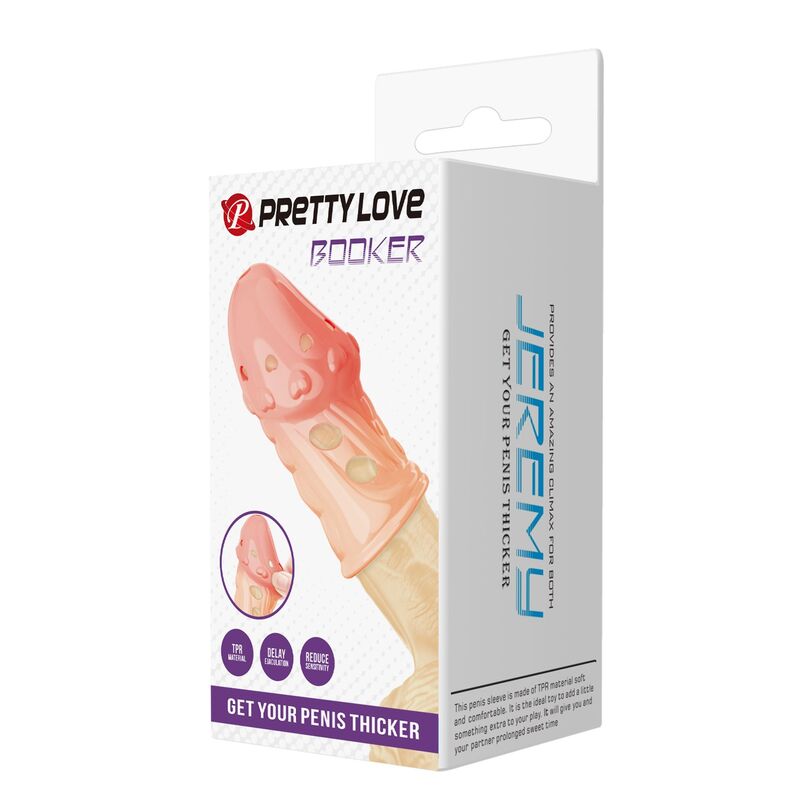 Pretty Love-Penishülle Socker Textured für natürliche Penis · Sextoys (Bild 7)