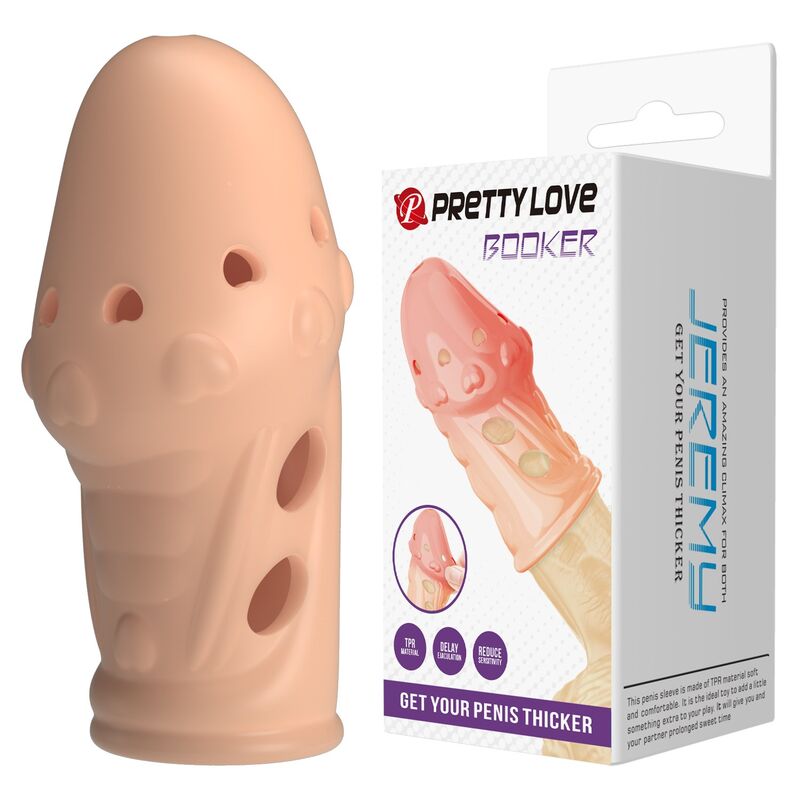 Pretty Love-Socker Strukturierte Penishülle Natur