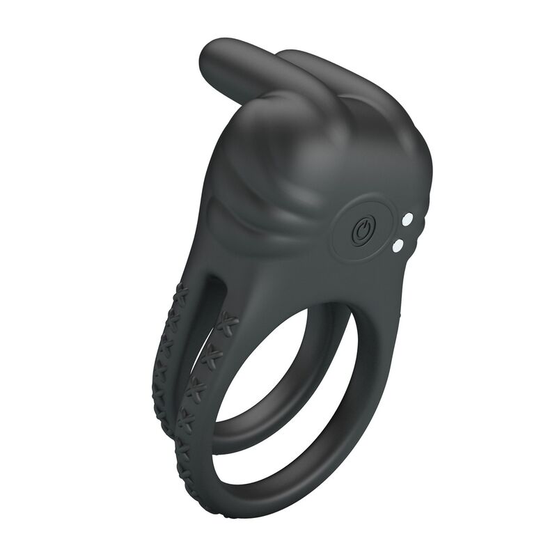 Pretty Love-Sini Ring Vibrator für Penis 10 Funktionen Schwarz · Sextoys