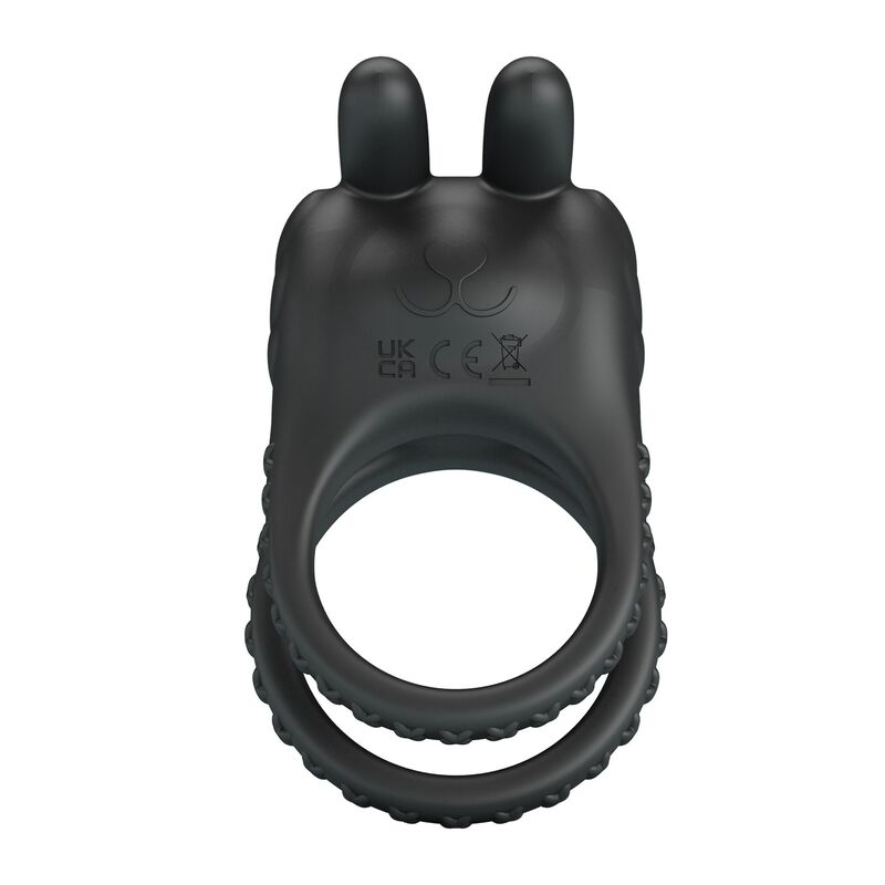 Pretty Love-Sini Ring Vibrator für Penis 10 Funktionen Schwarz · Sextoys (Bild 9)