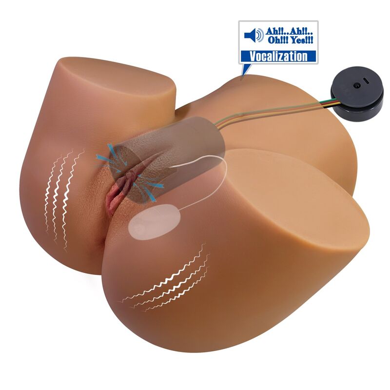 Crazy Bull-Realistische weibliche Torso Masturbation mit Vibrationen · Sextoys (Bild 3)