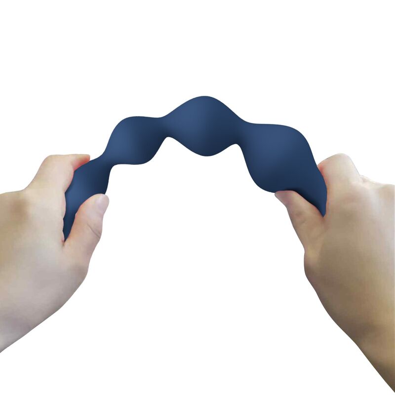 Mr Play-Analkugeln mit Analplug Silikon Blau 20,4 cm · Sextoys (Bild 8)