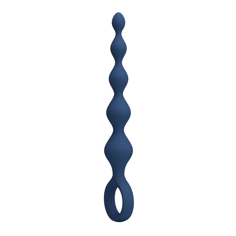 Mr Play-Analkugeln mit Analplug Silikon Blau 20,4 cm · Sextoys (Bild 6)