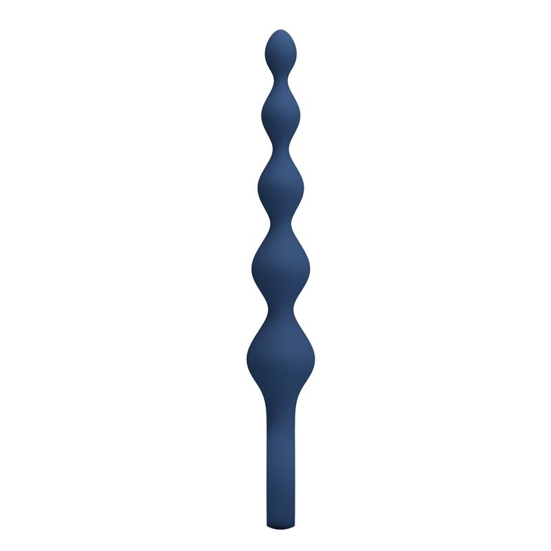 Mr Play-Analkugeln mit Analplug Silikon Blau 20,4 cm · Sextoys (Bild 5)