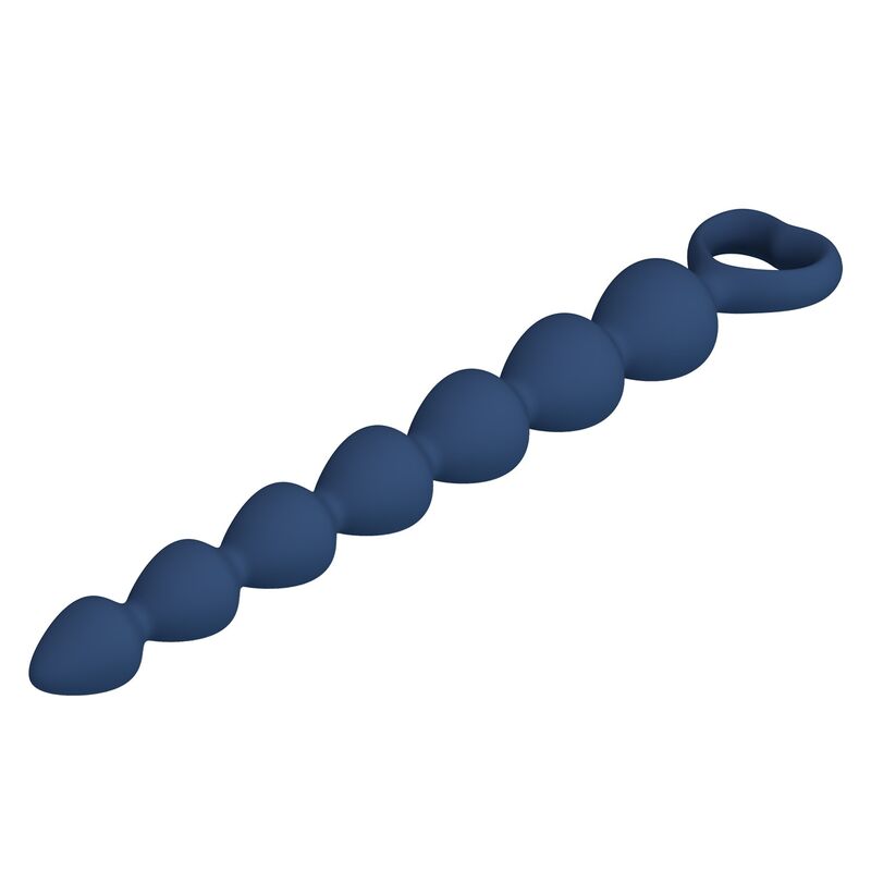 Mr Play-Analkugeln mit Analplug Silikon Blau 26,7 cm · Sextoys (Bild 4)