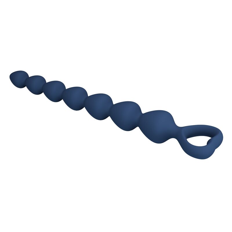 Mr Play-Analkugeln mit Analplug Silikon Blau 26,7 cm · Sextoys (Bild 2)