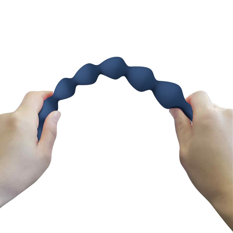 Mr Play-Analkugeln mit Analplug Silikon Blau 26,7 cm · Sextoys (Bild 8)