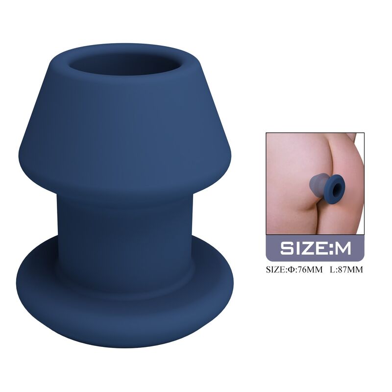 Mr Play-Jack Analplug Leere Silikon Blau Größe · Sextoys (Bild 7)